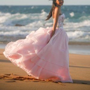 Pink quinceanera dress